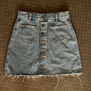ZARA jean skirt never worn perfect condition
